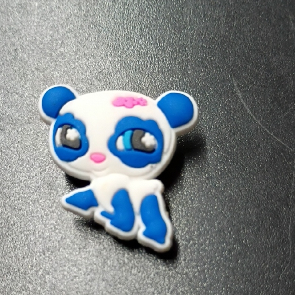 Cute Blue and White Panda Pin
